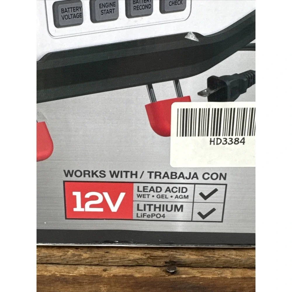 VECTOR VECBC50 12V 50/15/3 Amp Lithium / Lead Acid Battery Charger/Maintainer